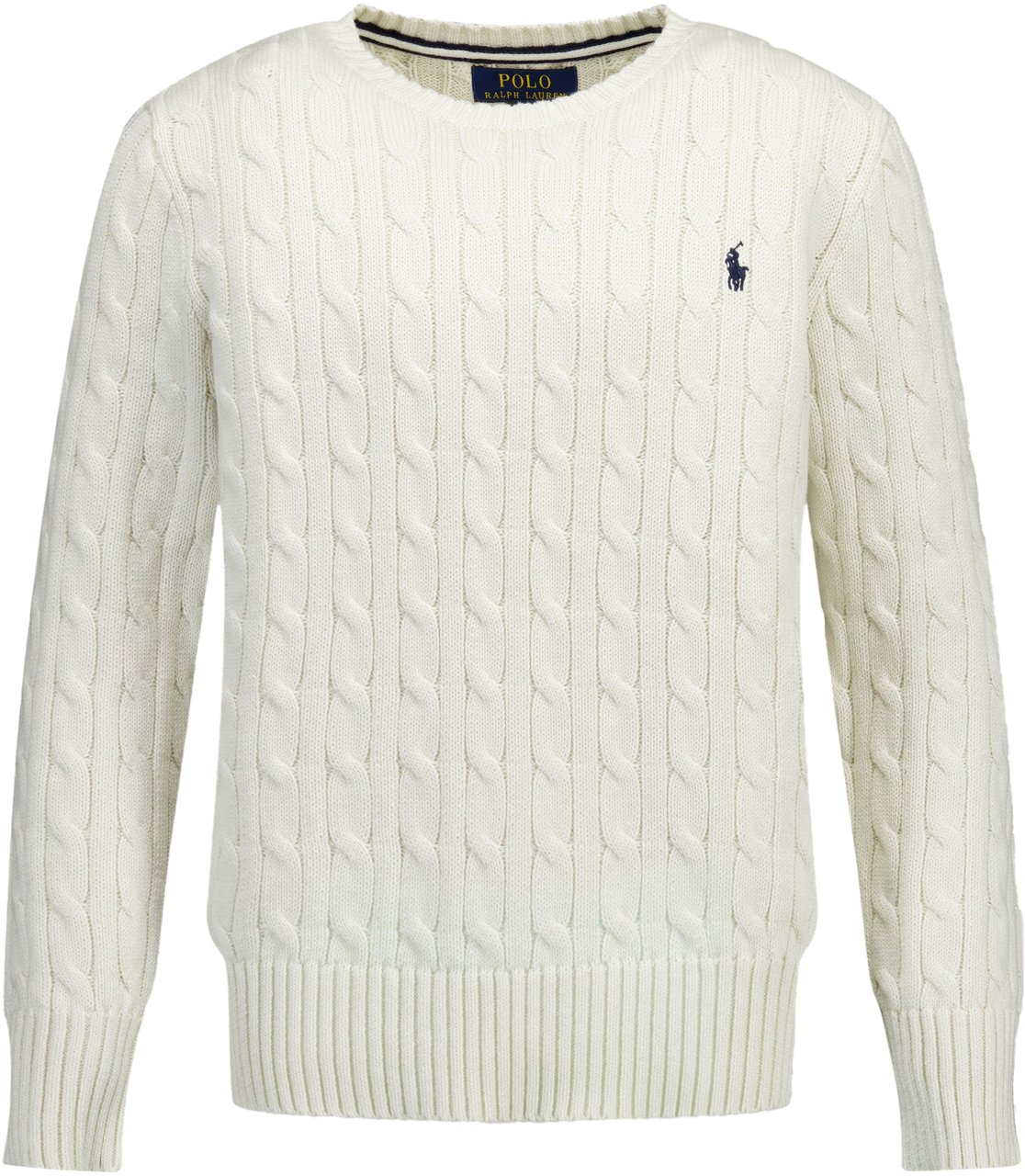 Ralph Lauren Ralph Lauren Kinder Jongens Trui In Off White Wit