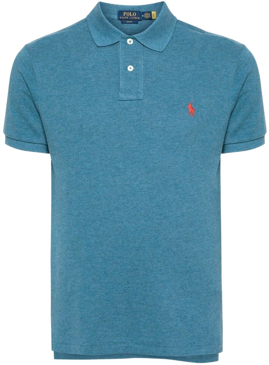 Ralph Lauren short sleeve knit lightblue Lichtblauw