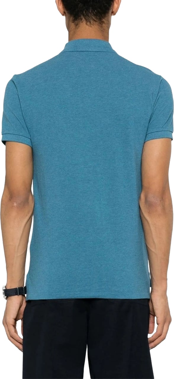 Ralph Lauren short sleeve knit lightblue Lichtblauw