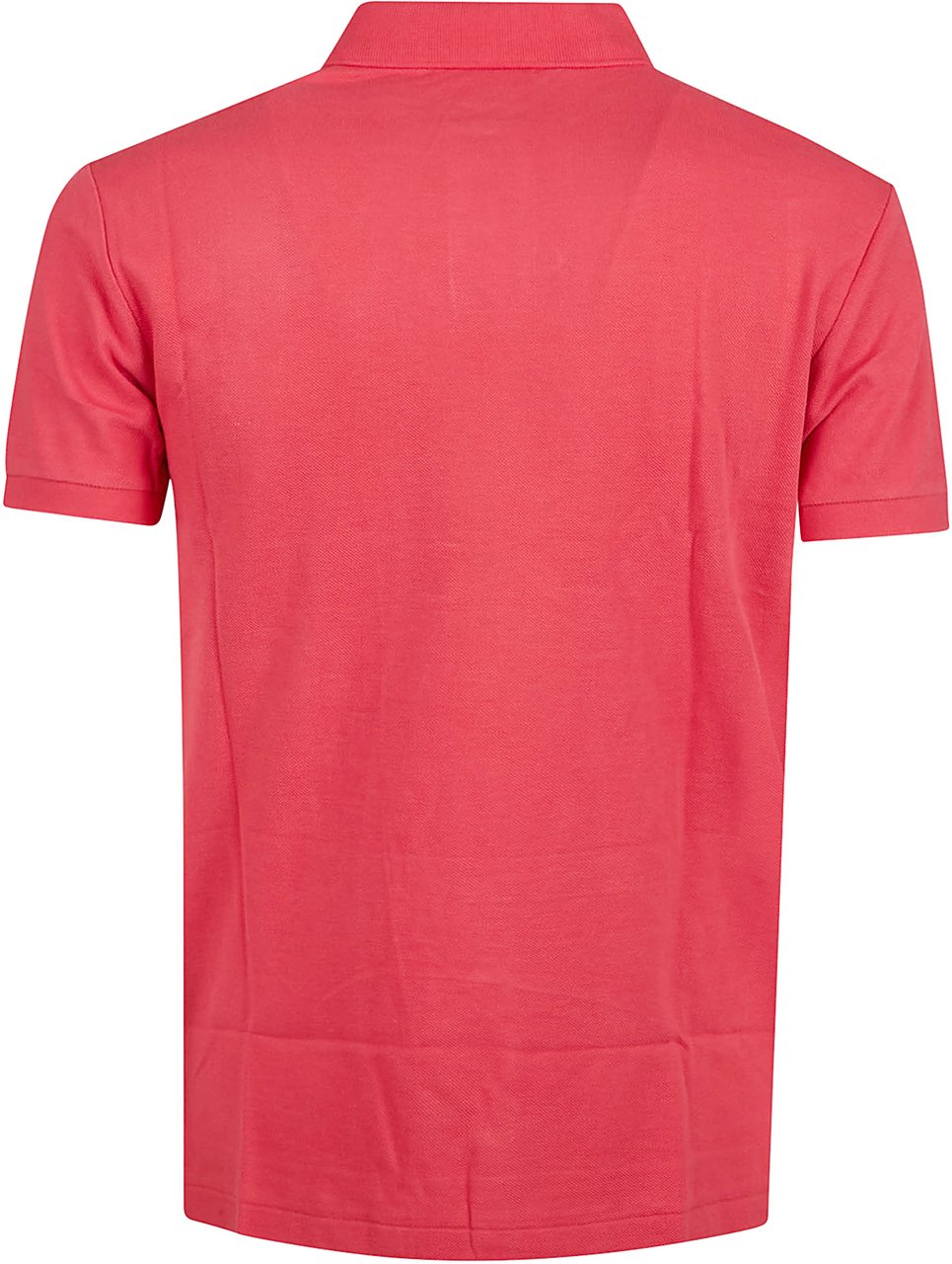 Ralph Lauren Short Sleeve Slim Polo Shirt Red Rood