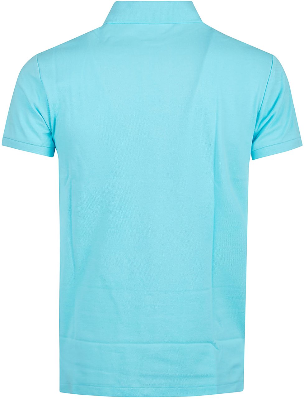 Ralph Lauren Short Sleeve Slim Polo Shirt Blue Blauw