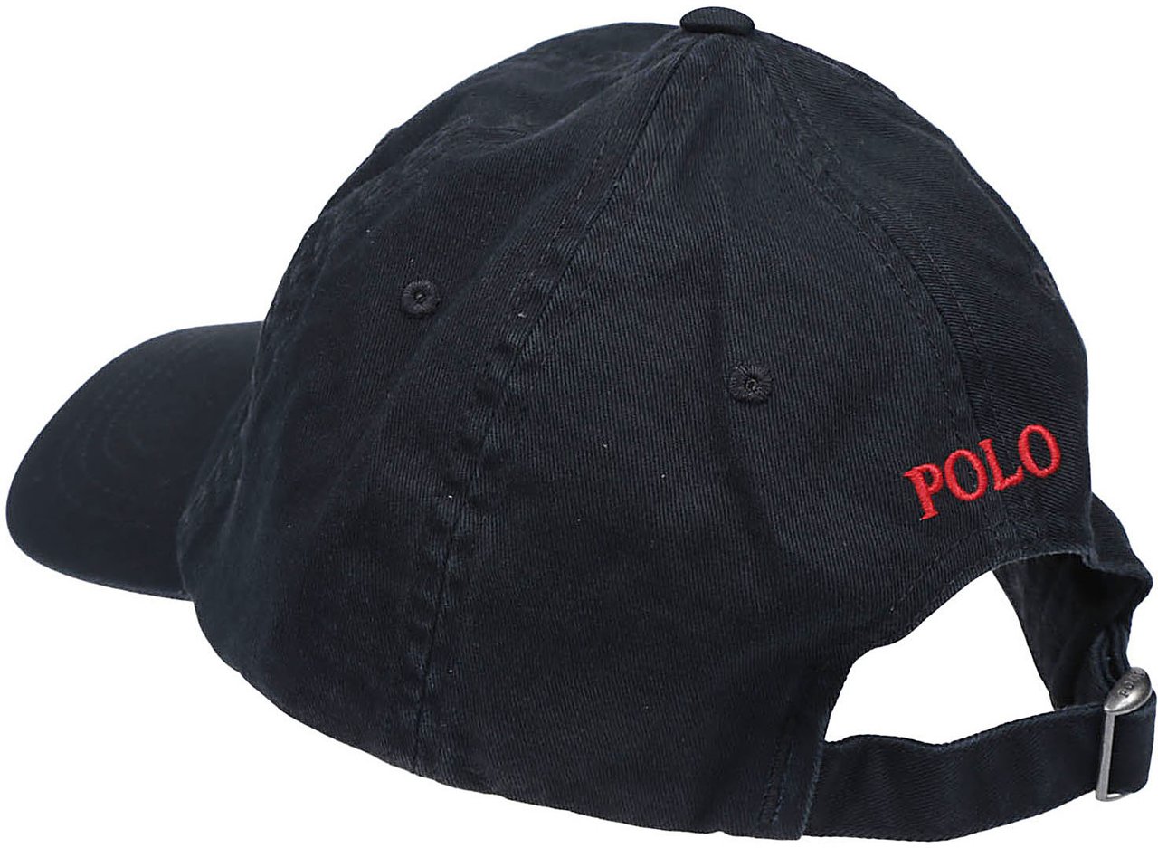 Ralph Lauren Classic Baseball Cap Black Zwart