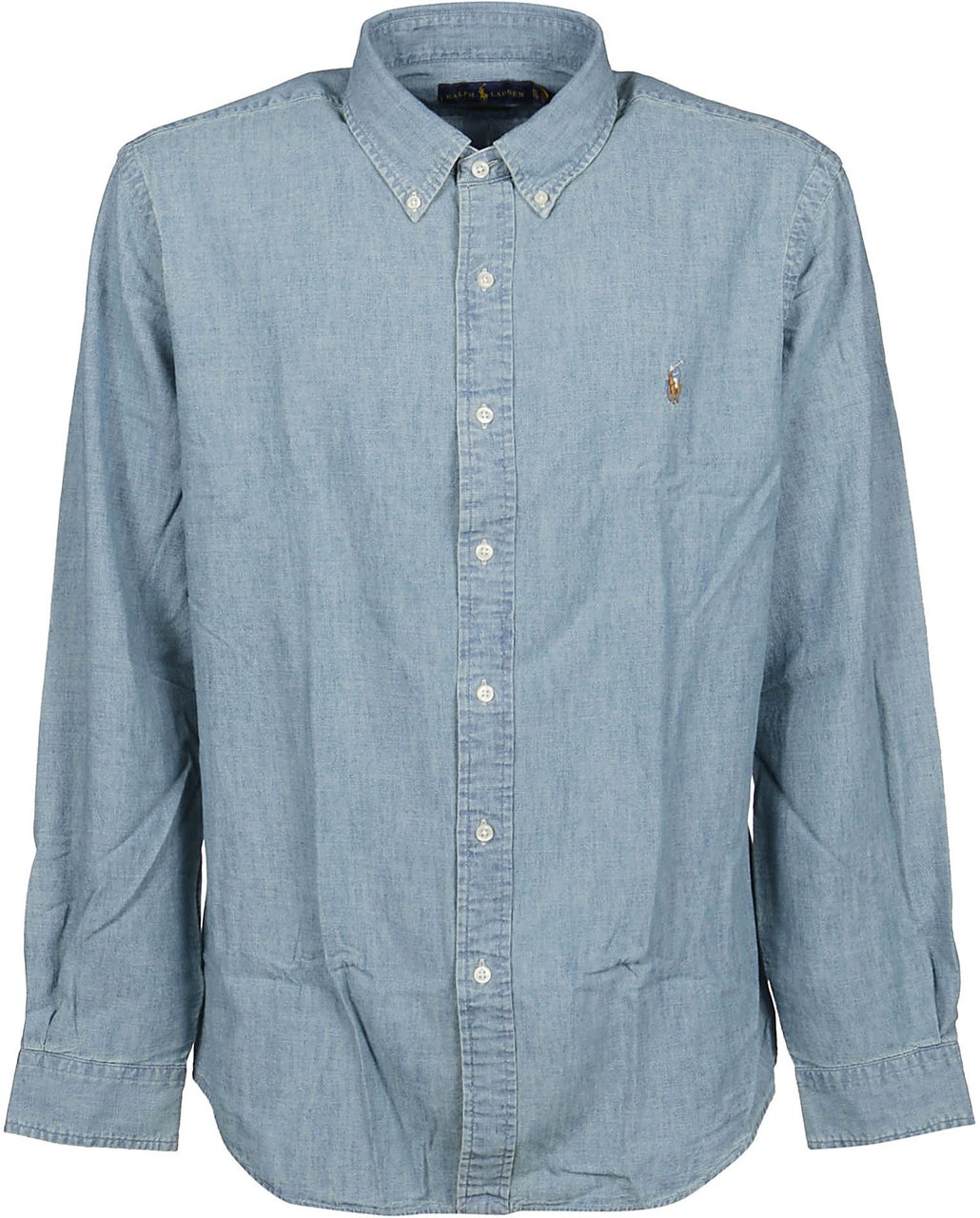 Ralph Lauren Long Sleeve Sport Slim Shirt Blue Blauw