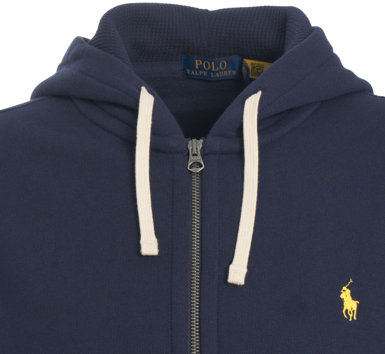 Ralph Lauren Hoodie with logo embroidery Blauw