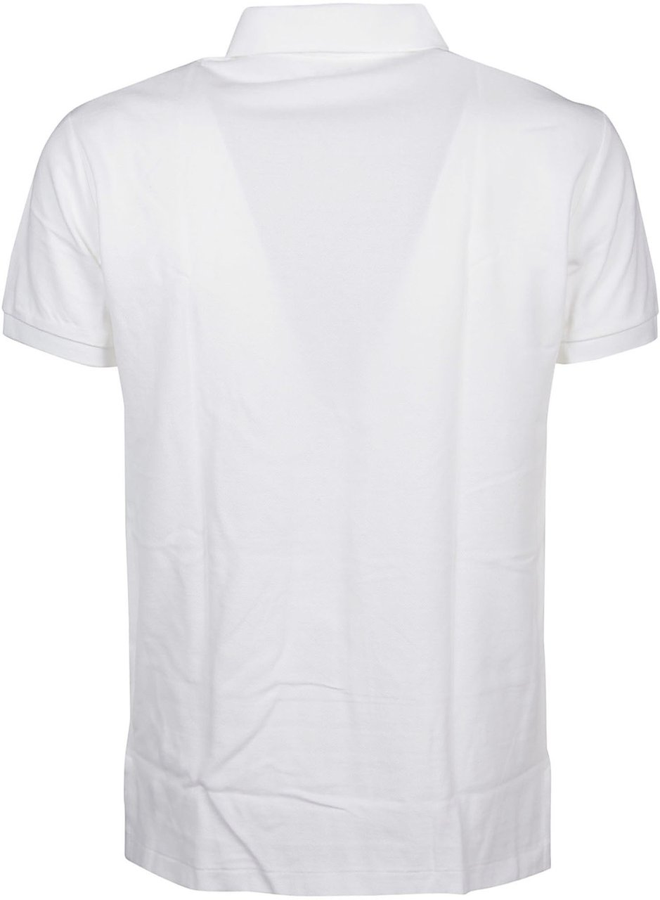Ralph Lauren Short Sleeve Slim Polo Shirt White Wit