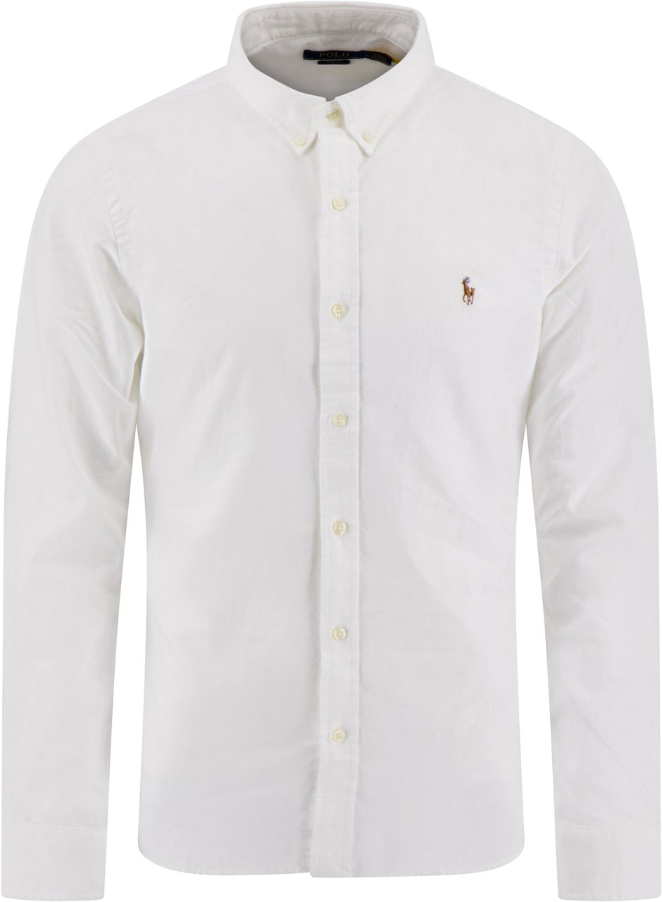 Ralph Lauren Polo   Overhemd Wit Wit