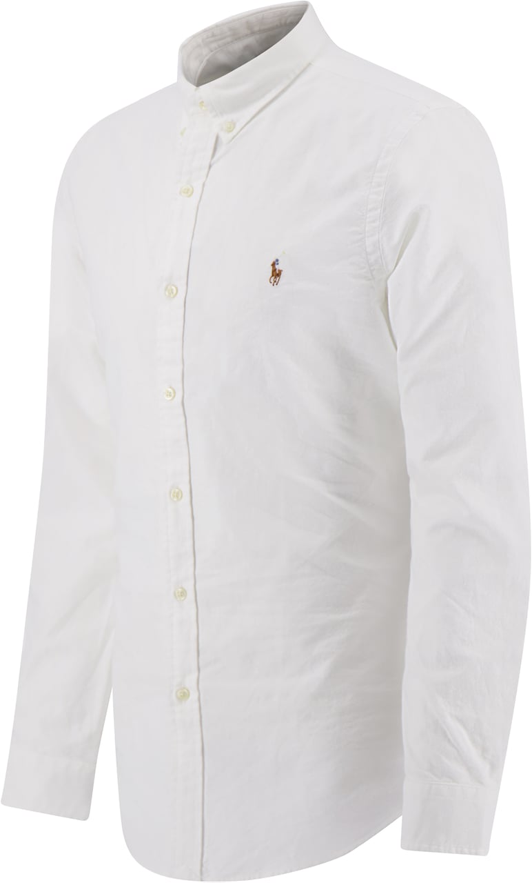 Ralph Lauren Polo   Overhemd Wit Wit