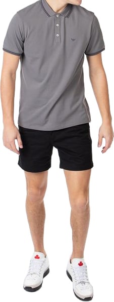 Ralph Lauren Shorts Polo Black Zwart