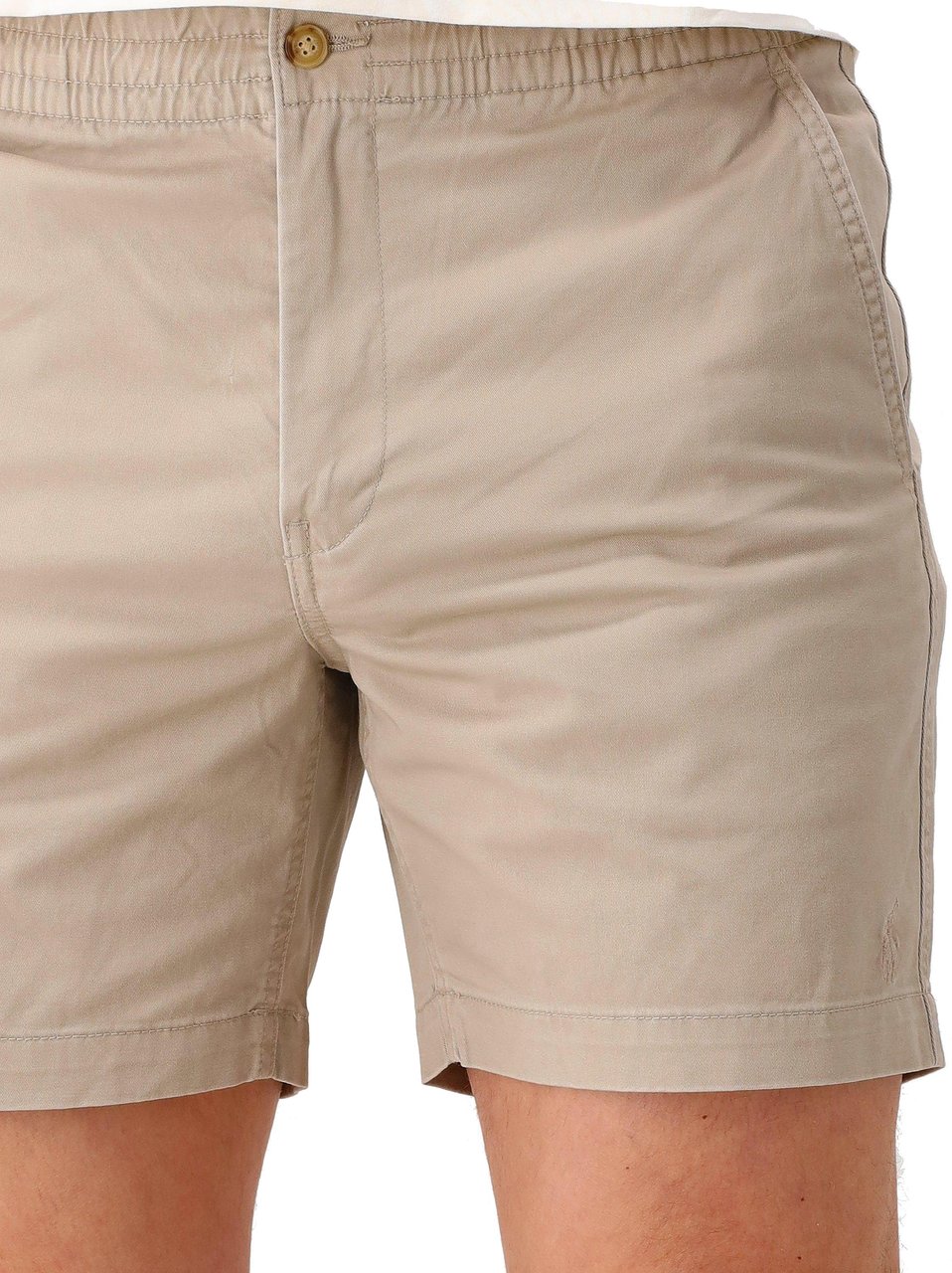 Ralph Lauren Polo Ralph Lauren Korte Broek Beige Stretch Classic Fit Prepster Beige