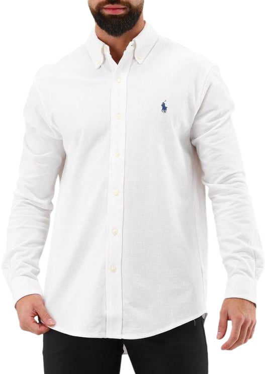 Ralph Lauren long sleeve knit white Wit
