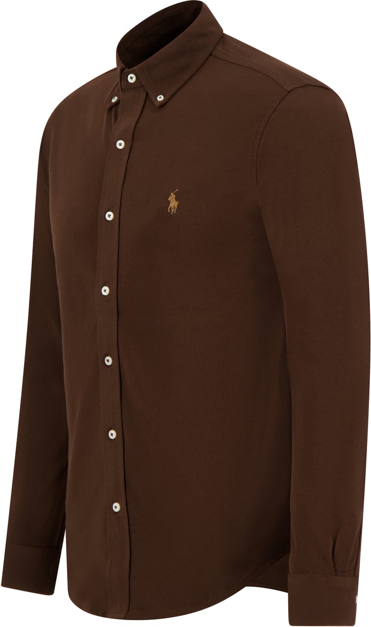 Ralph Lauren Polo Overhemd Bruin Bruin