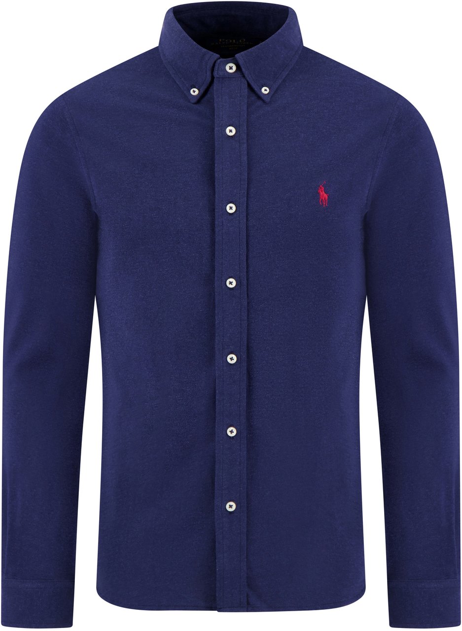 Ralph Lauren Polo   Overhemd Blauw Blauw