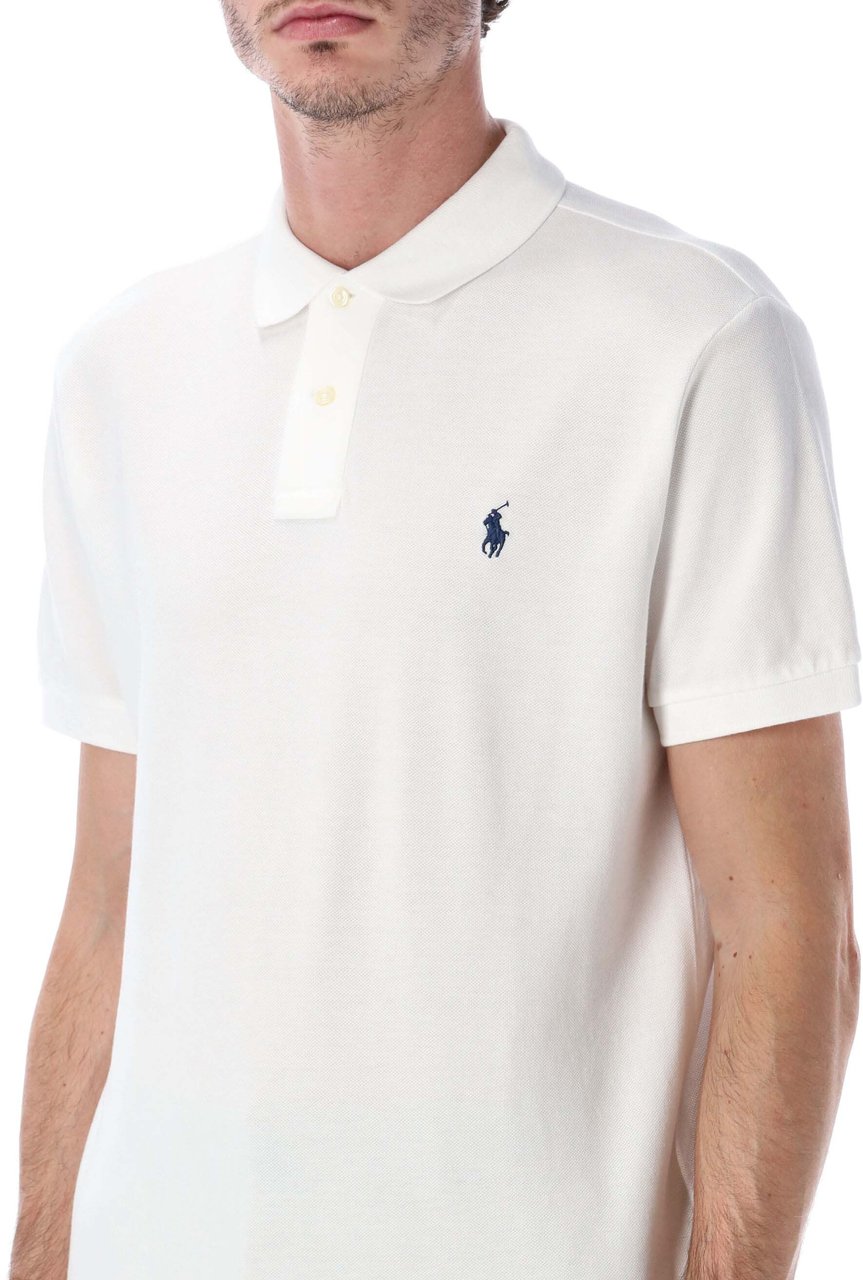 Ralph Lauren Custom Polo Bianco Wit
