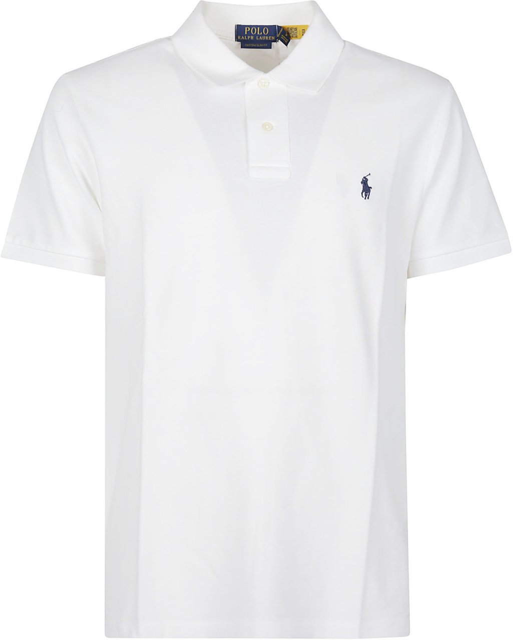 Ralph Lauren Short Sleeve Basic Polo Shirt White Wit