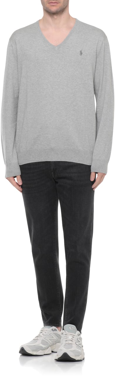 Ralph Lauren Sweaters Grey Lichtgrijs