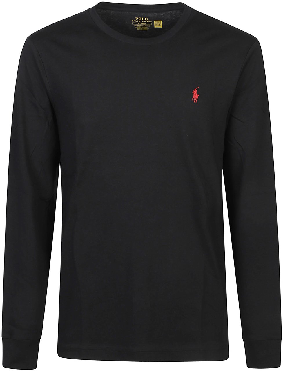 Ralph Lauren Long Sleeve T-shirt Black Zwart