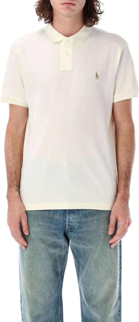 Ralph Lauren Custom Polo Bianco Wit