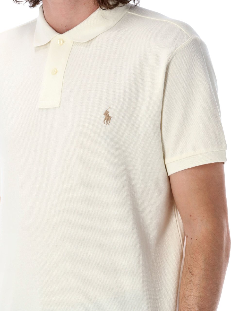 Ralph Lauren Custom Polo Bianco Wit