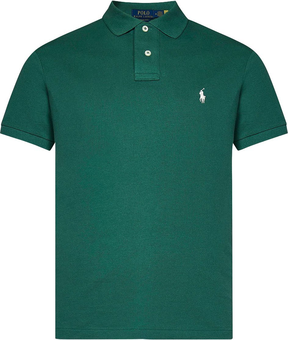 Ralph Lauren T-Shirts And Polos Antique Green/Antique Cream Lime