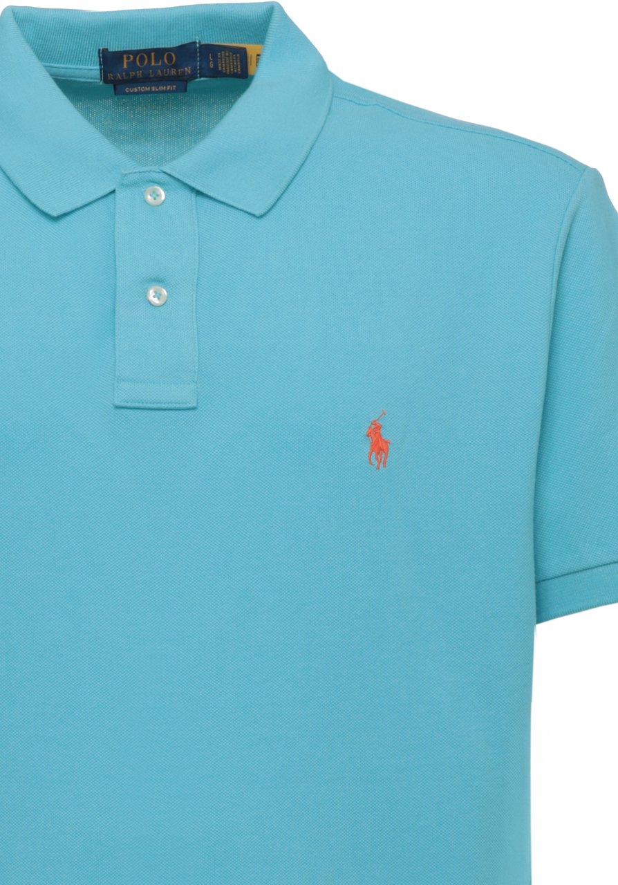 Ralph Lauren T-Shirts And Polos Celeste Lichtblauw
