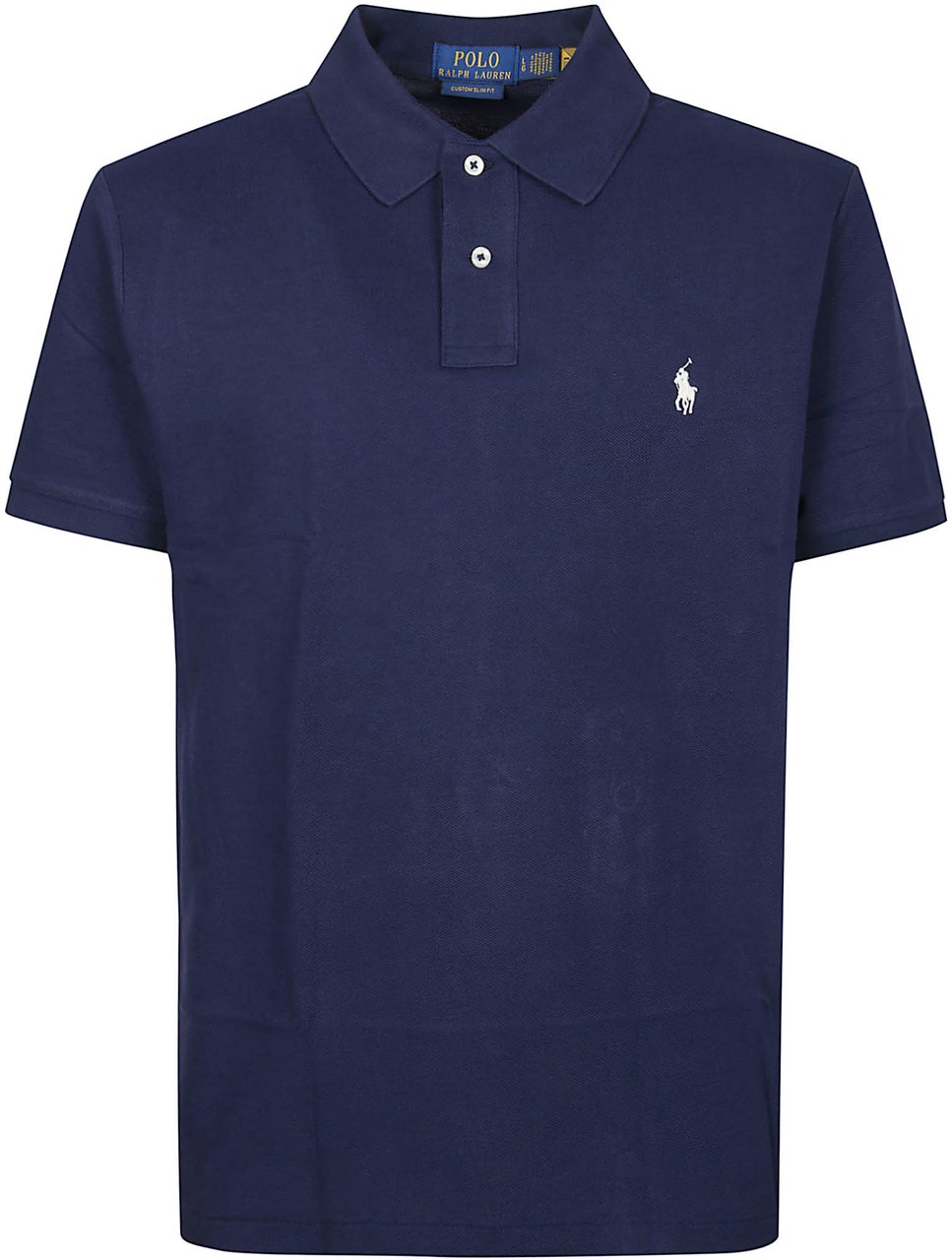 Ralph Lauren Short Sleeve Logo Embroidery Polo Shirt Blue Blauw