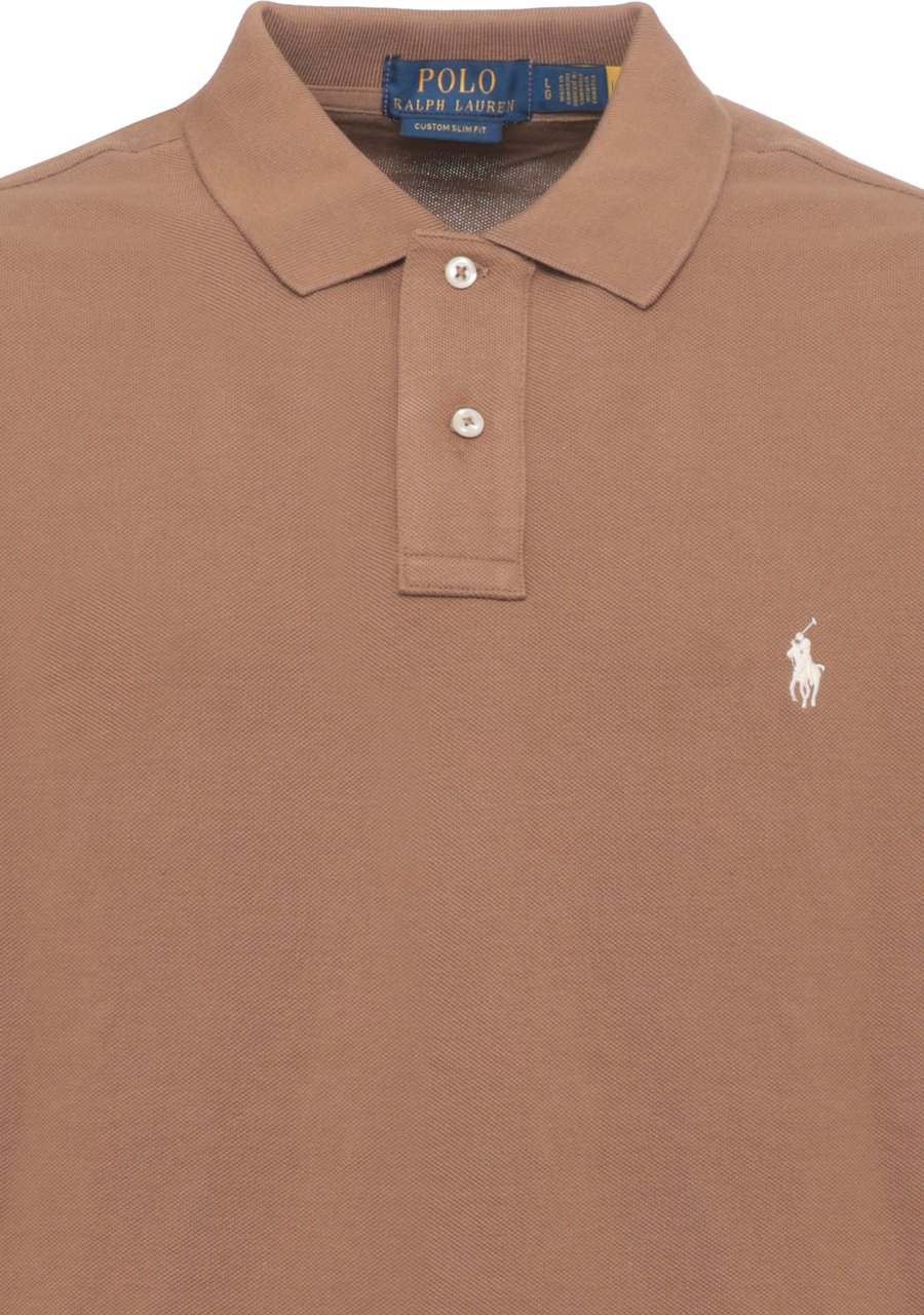 Ralph Lauren T-Shirts And Polos Marrone Beige