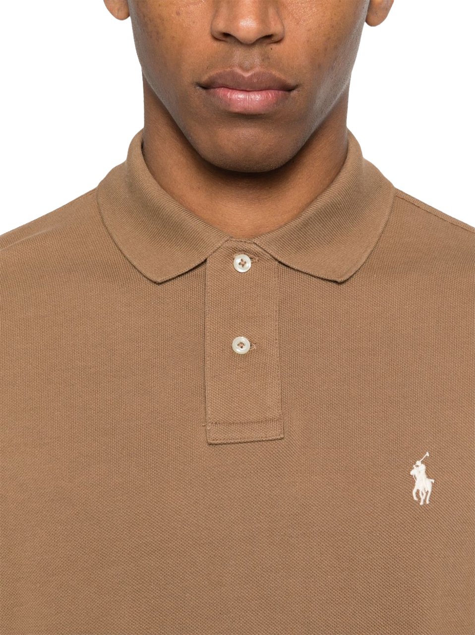 Ralph Lauren T-Shirts And Polos Marrone Beige
