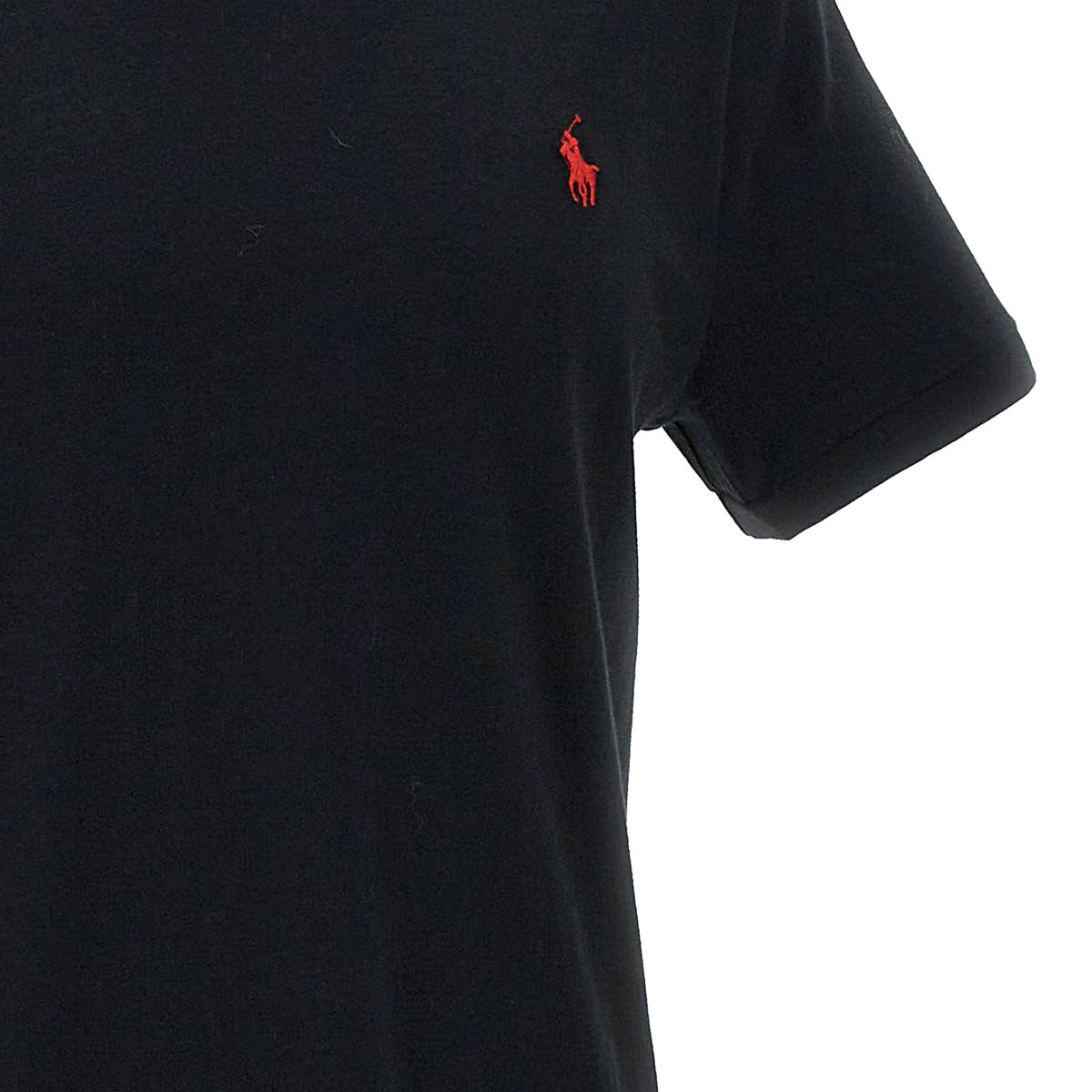 Ralph Lauren T-Shirts And Polos Black Zwart