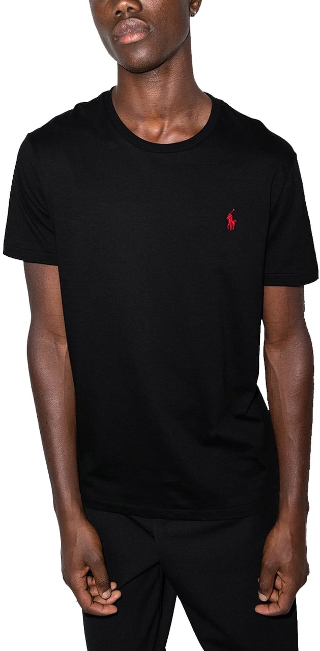 Ralph Lauren T-Shirts And Polos Black Zwart