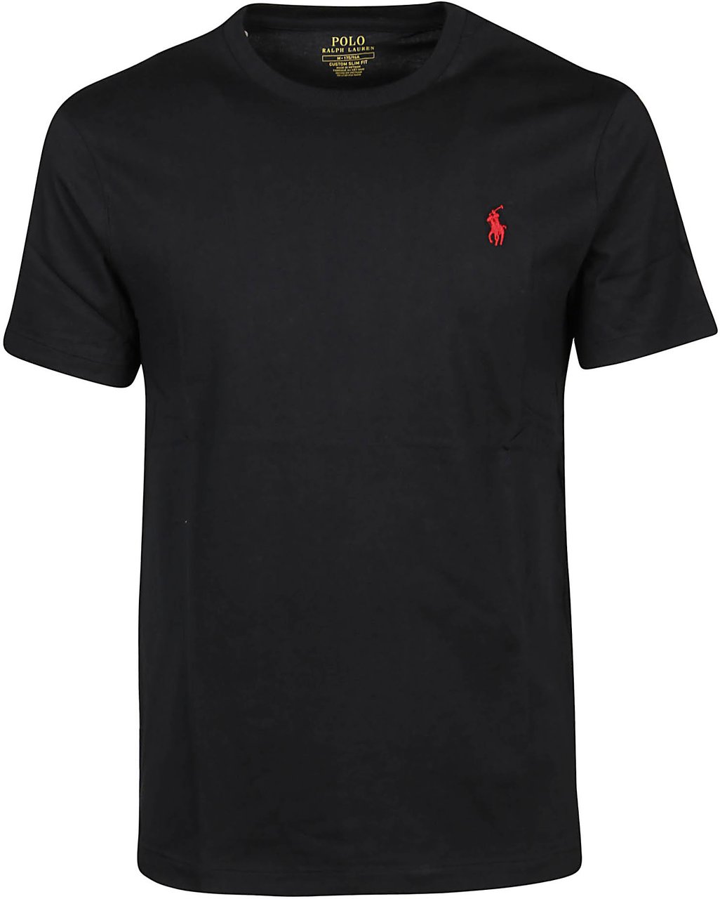 Ralph Lauren Logo T-shirt Black Zwart
