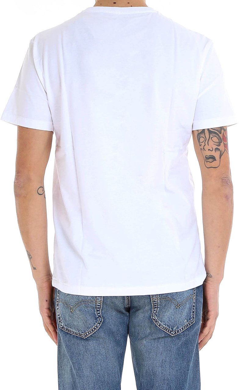 Ralph Lauren Basic cotton t-shirt Wit