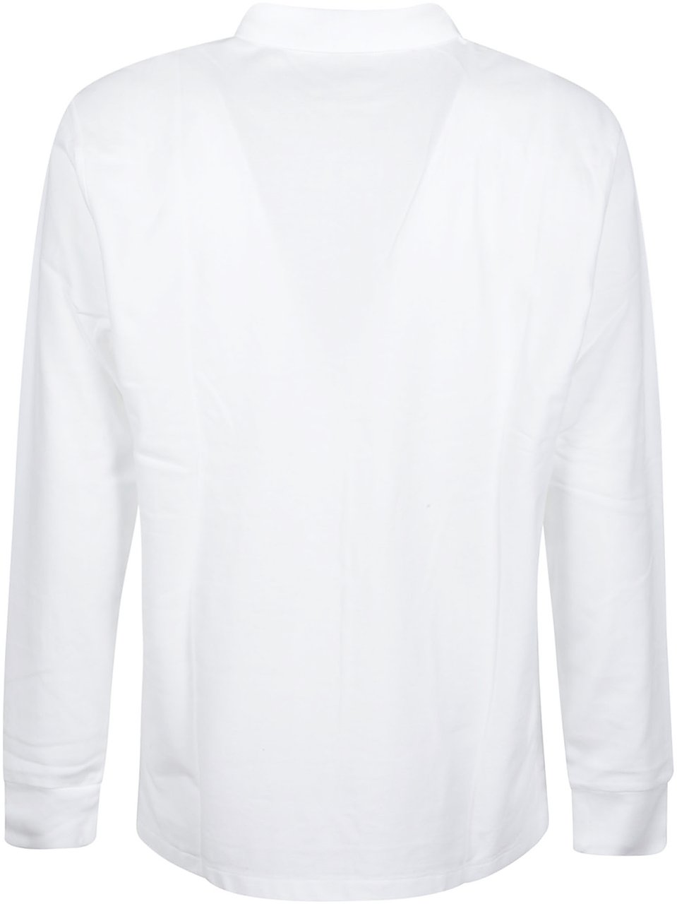 Ralph Lauren Long Sleeve Polo Shirt White Wit