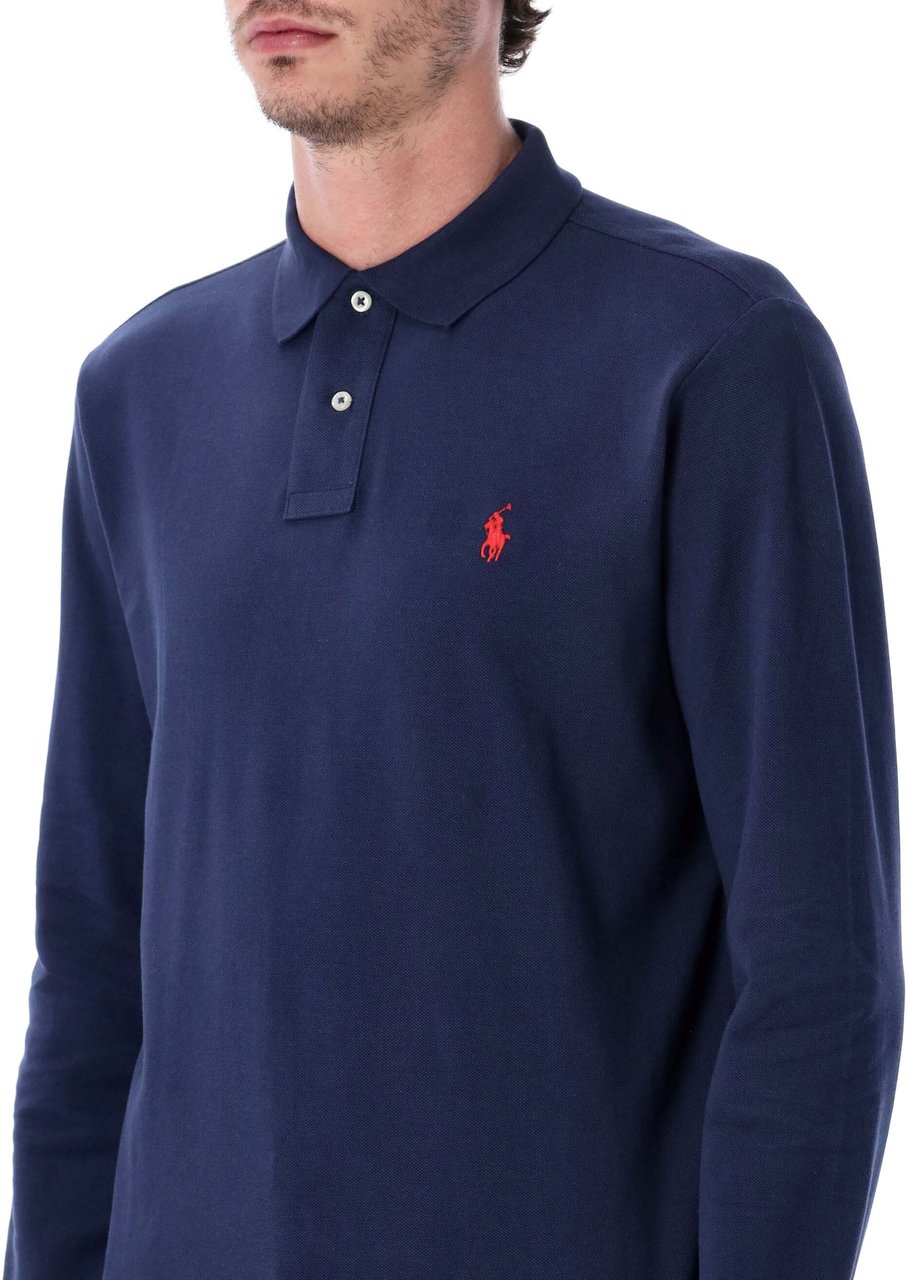 Ralph Lauren L/S Custom Polo Newport Navy Navy