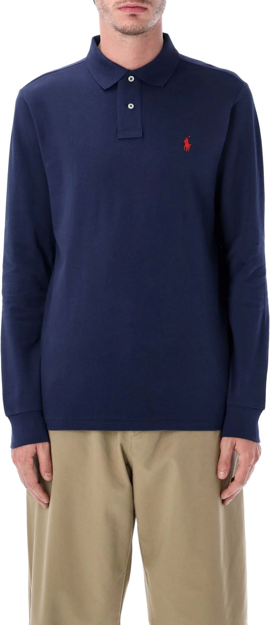 Ralph Lauren L/S Custom Polo Newport Navy Navy