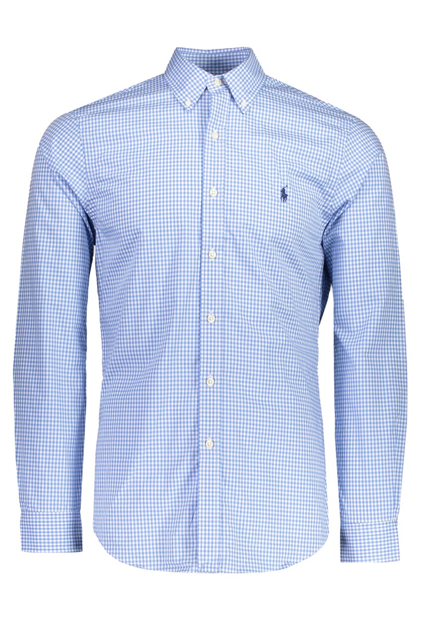 Ralph Lauren Polo   Overhemd Blauw Blauw