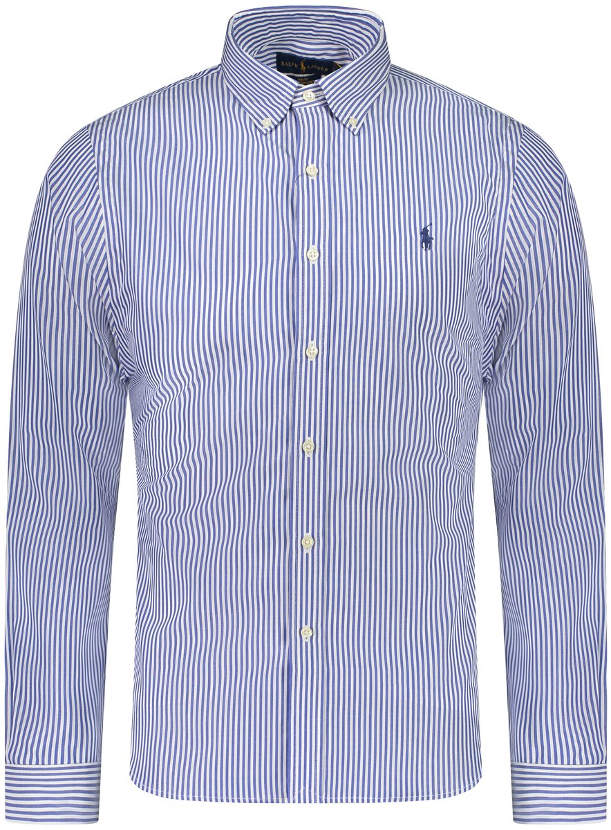 Ralph Lauren Polo   Overhemd Blauw Blauw