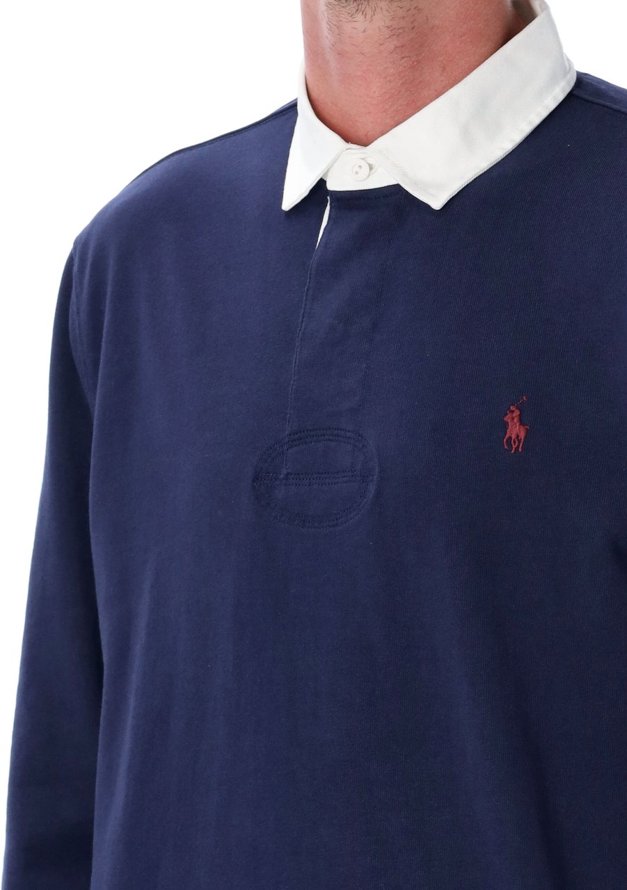 Ralph Lauren Rugby Polo Hunter Navy Blauw