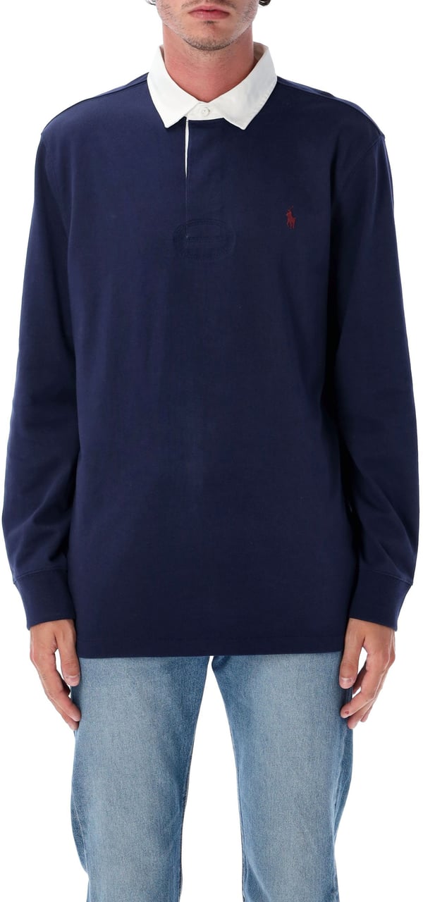 Ralph Lauren Rugby Polo Hunter Navy Blauw