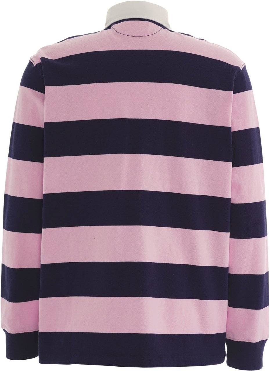 Ralph Lauren Striped polo shirt Roze