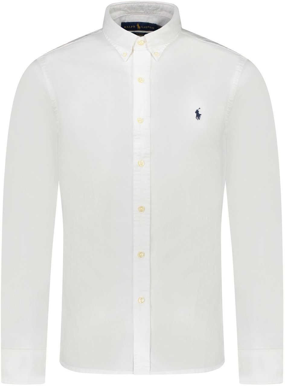 Ralph Lauren Polo Overhemd Wit Wit