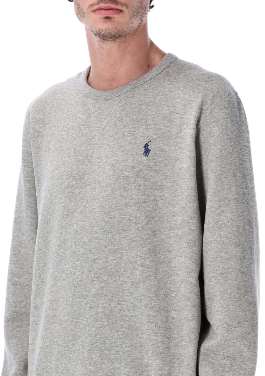 Ralph Lauren Rl Crewneck Andover Heather Lichtgrijs