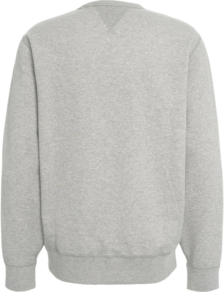 Ralph Lauren Sweatshirt with logo embroidery Grijs