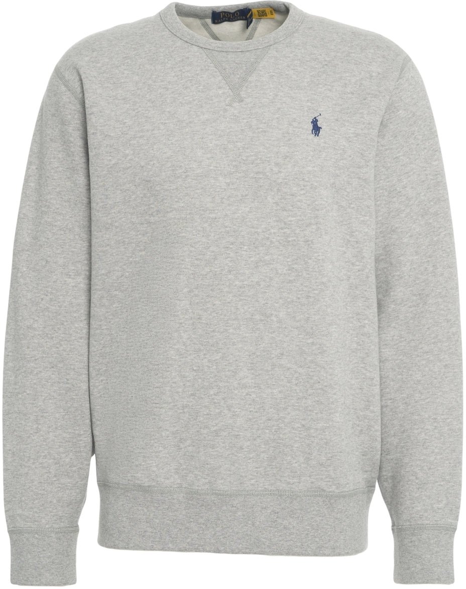 Ralph Lauren Sweatshirt with logo embroidery Grijs