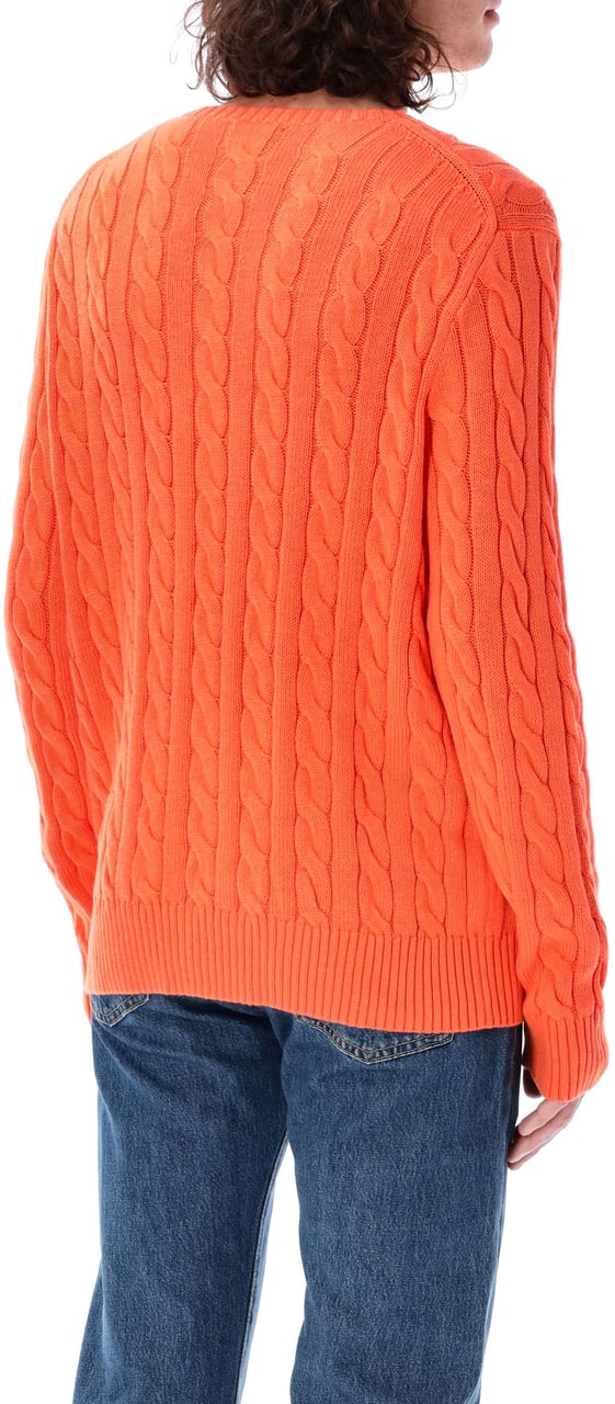 Ralph Lauren Cable Knit Classic Spring Melon Divers