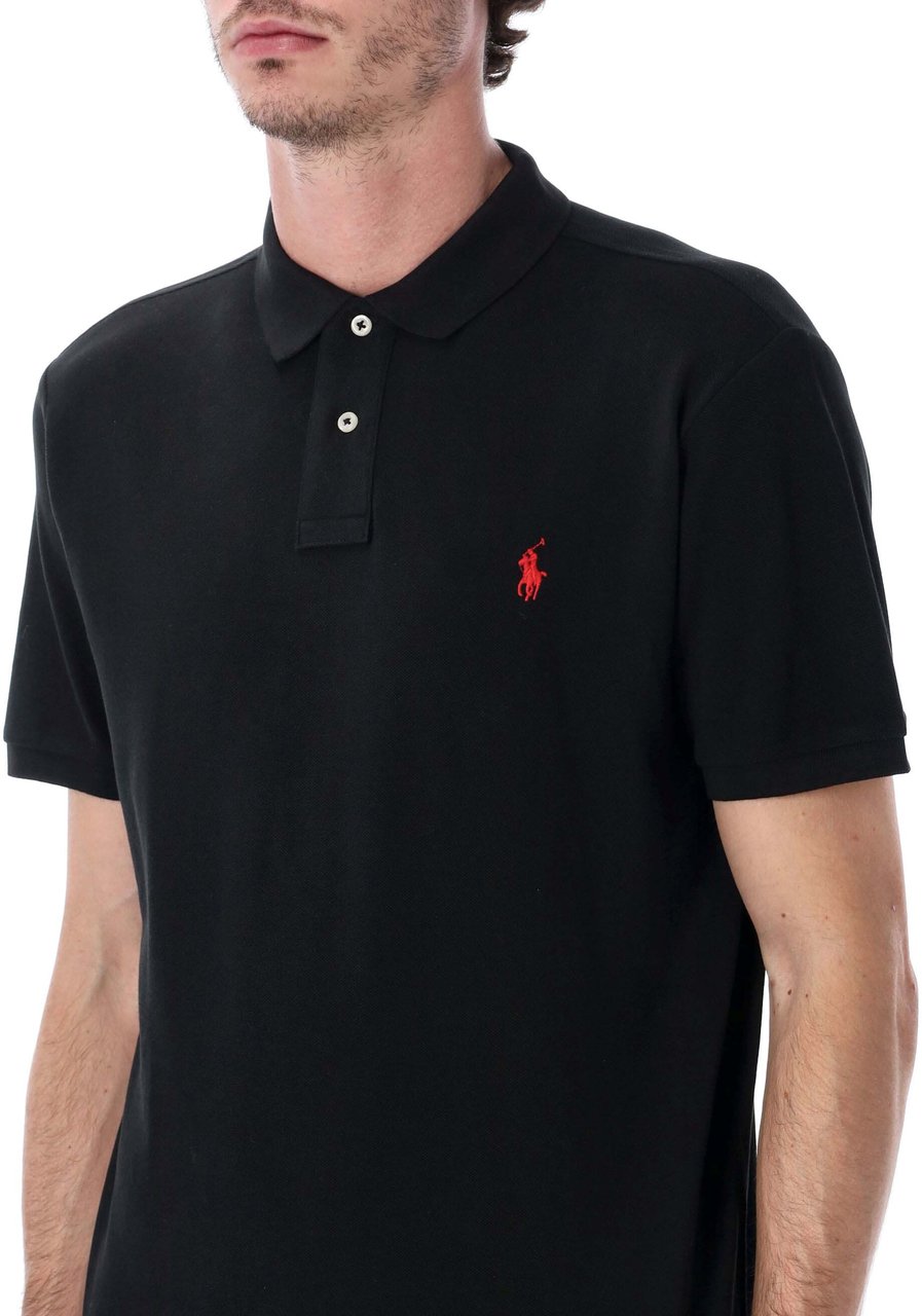 Ralph Lauren Custom Polo Nero Zwart