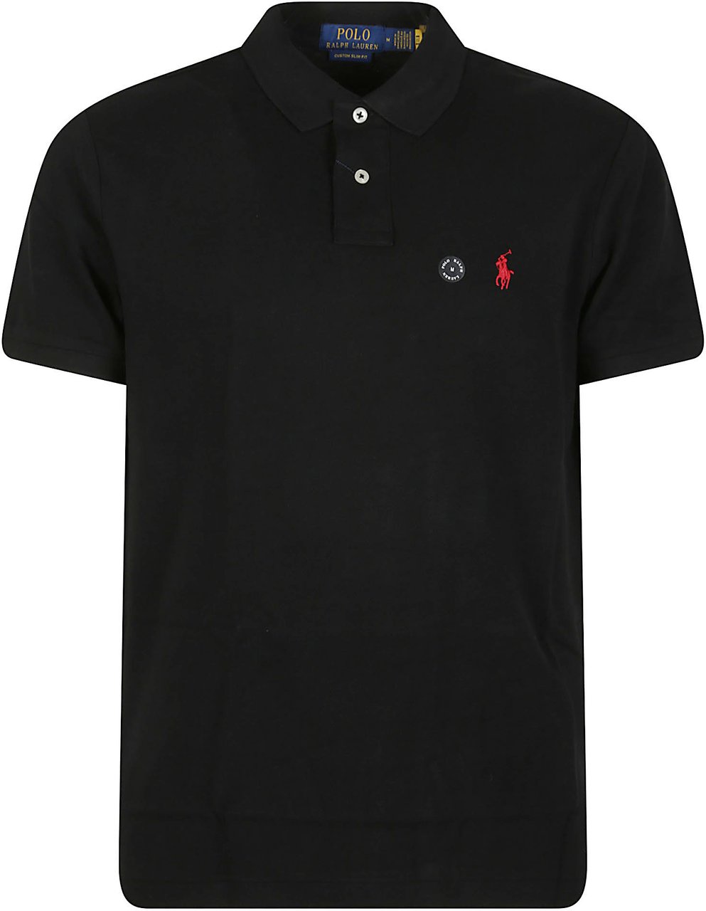 Ralph Lauren Short Sleeve Basic Polo Shirt Black Zwart