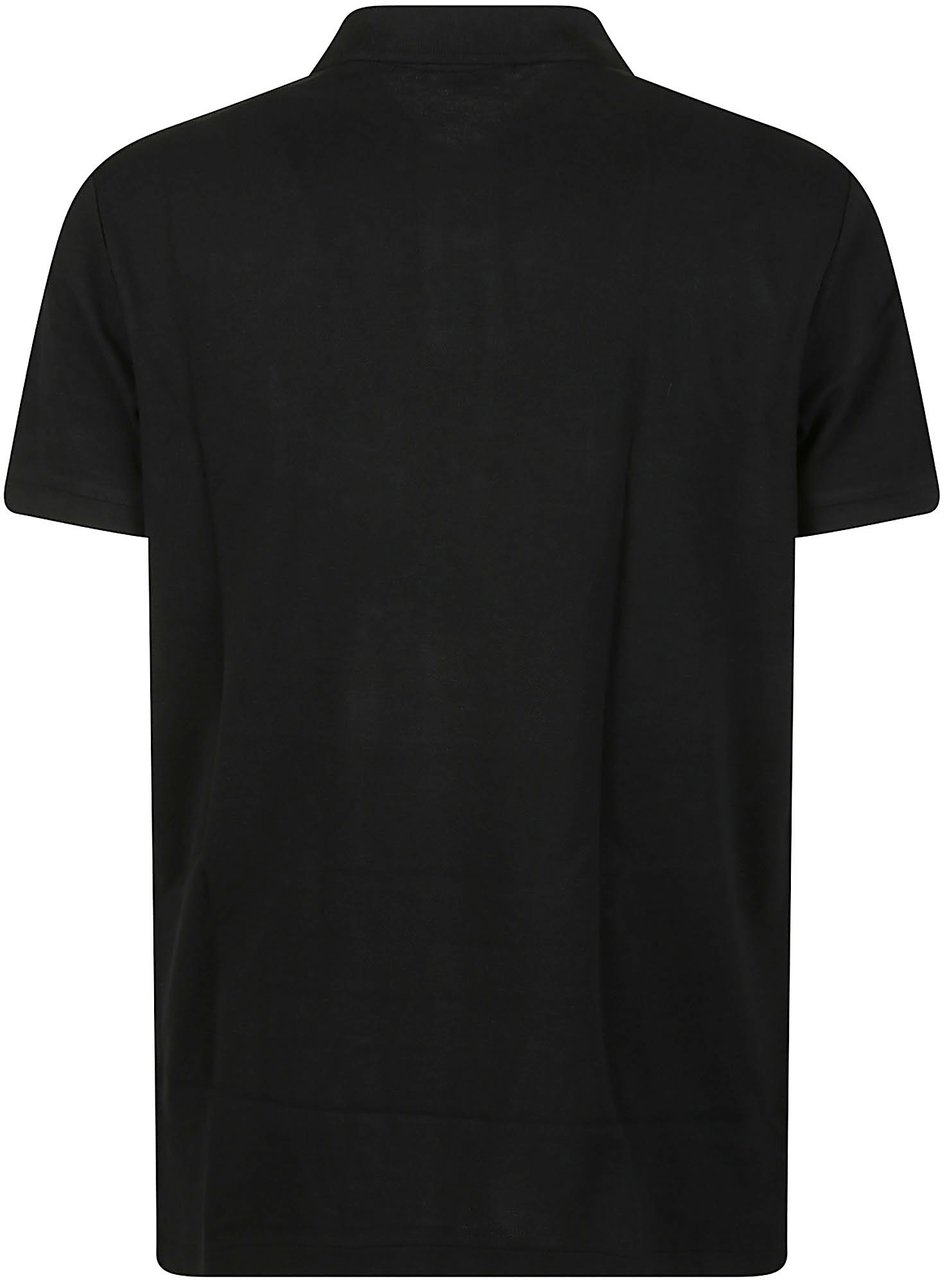 Ralph Lauren Short Sleeve Basic Polo Shirt Black Zwart