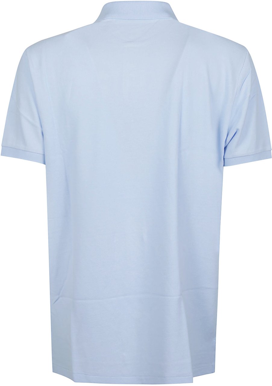 Ralph Lauren Short Sleeve Logo Embroidery Polo Shirt Blue Blauw