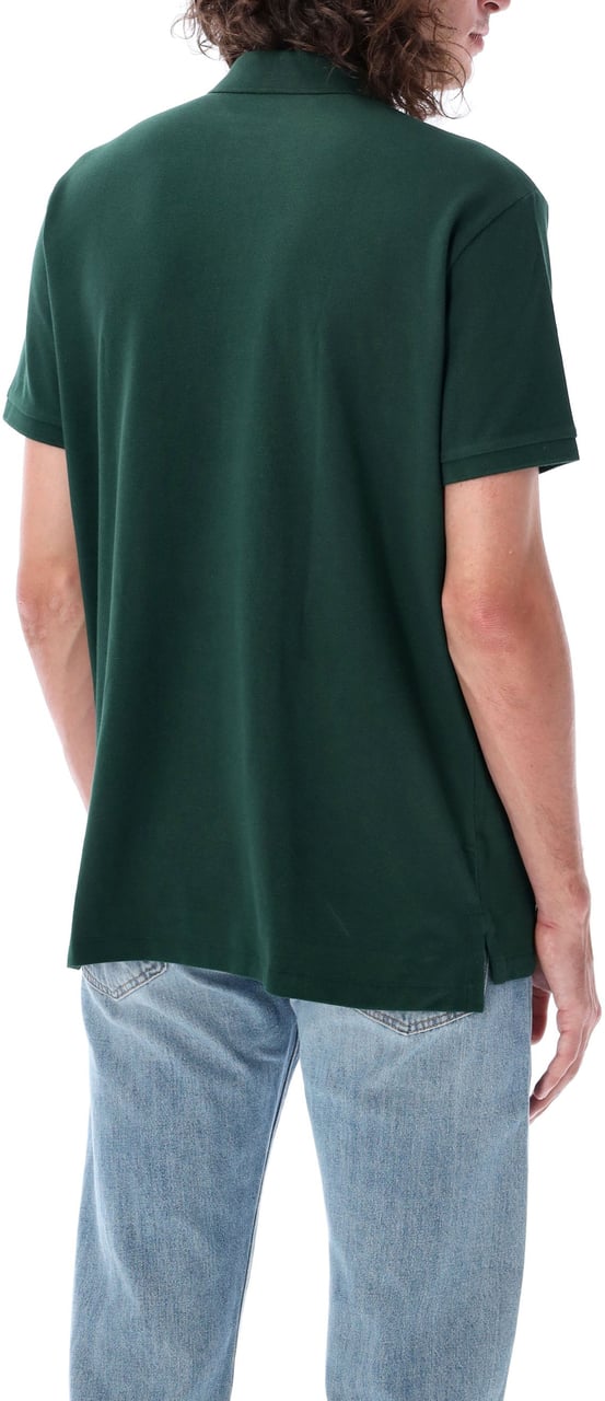 Ralph Lauren Polo S/S Custom Fit College Green Groen