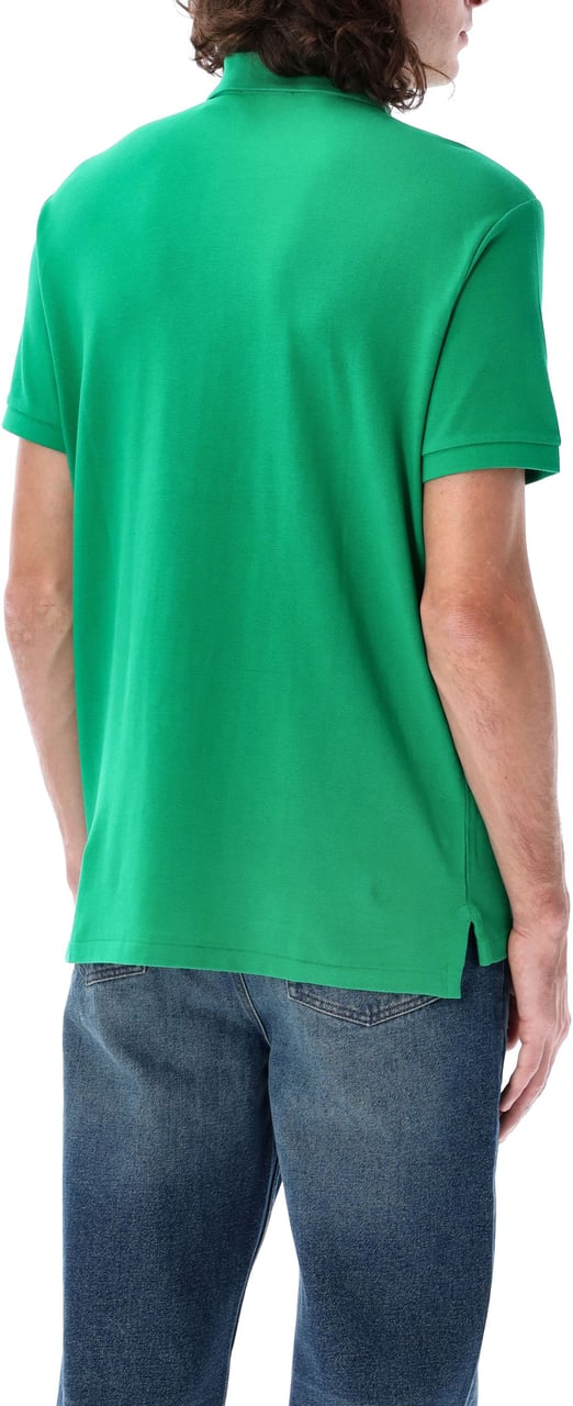Ralph Lauren Polo S/S Custom Fit Biliard Green Groen